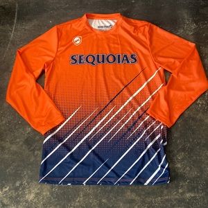 Siege Sequoias shooter basketball shirt